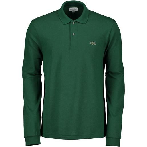 LACOSTE polo manica lunga l1312 verde