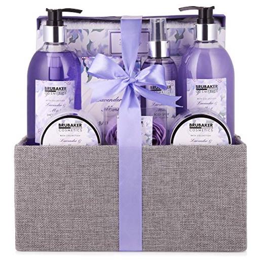 Spa Luxetique Set Bagno Doccia alla Vaniglia 6 Pezzi Cofanetto Regalo –