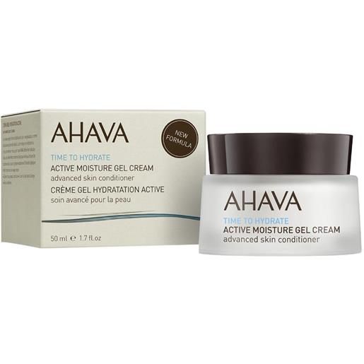 AHAVA Srl ahava - time to hydrate crema gel idratante attiva 50ml: idratazione profonda per una pelle protetta