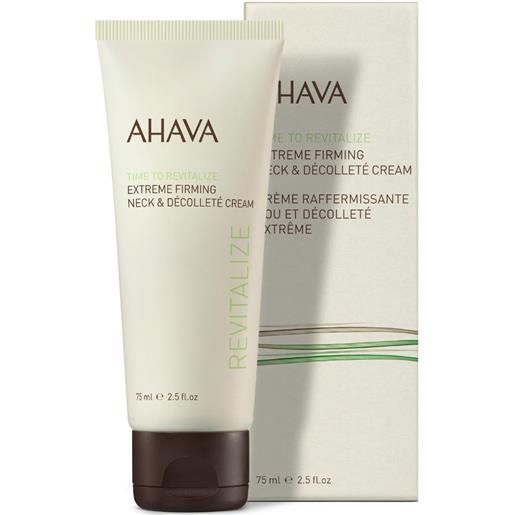 AHAVA Srl ahava - time to revitalize crema collo e décolleté 75ml: idratazione e combatte l'invecchiamento