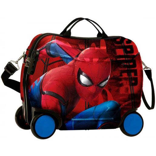 Coriex valigia cavalcabile spiderman