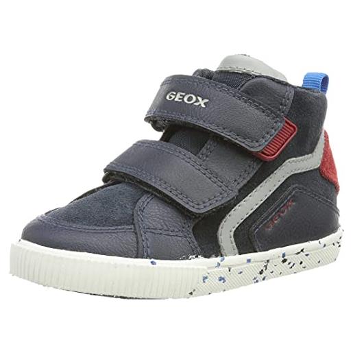Geox b kilwi boy c, sneakers bambini e ragazzi, blu (navy/royal), 20 eu