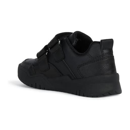 Geox j perth boy c, sneakers bambini e ragazzi, nero (black), 36 eu