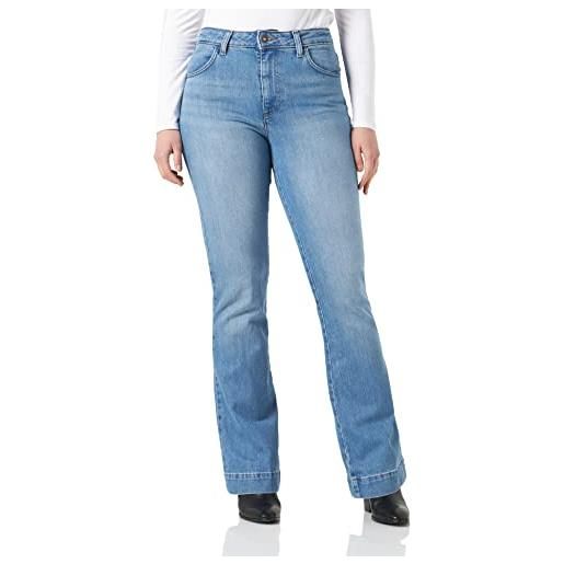 Sisley trousers 4wtcle01g jeans, light blue denim 901, 32 da donna