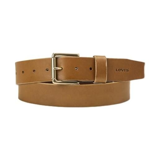 Levi's heritage belt cintura, marrone scuro, 105 cm uomo