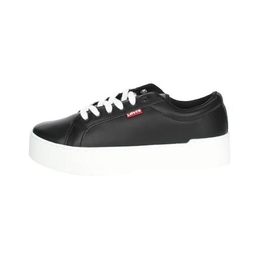 Levi's tijuana 2.0, sneakers donna, blu navy, 39 eu