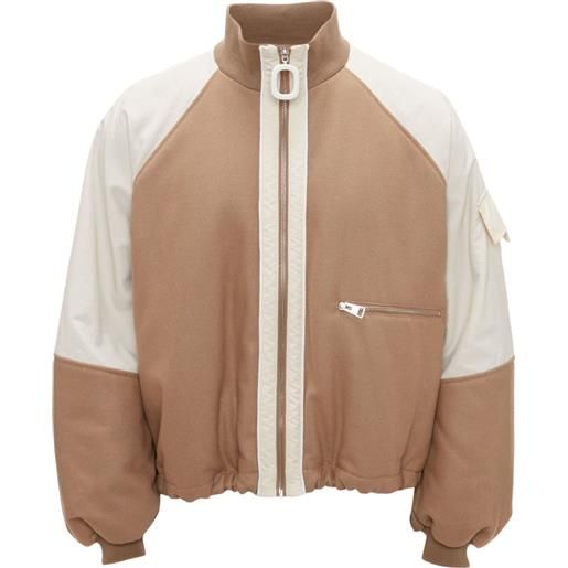 JW Anderson giacca sportiva con zip - toni neutri