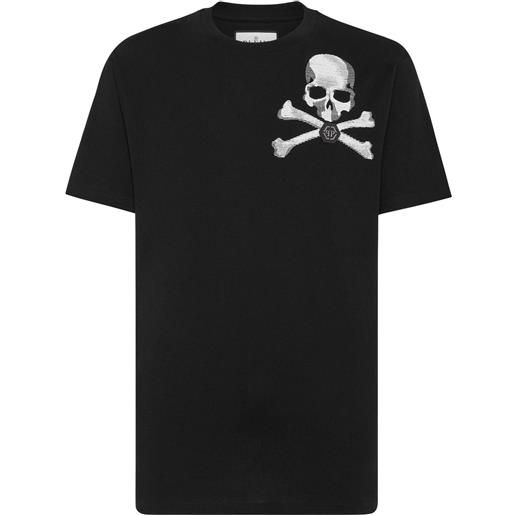 Philipp Plein t-shirt skull&bones - nero