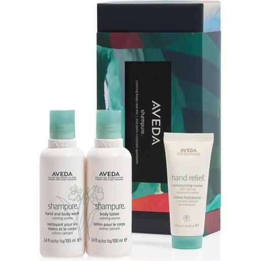 Aveda shampure™ calming body care trio