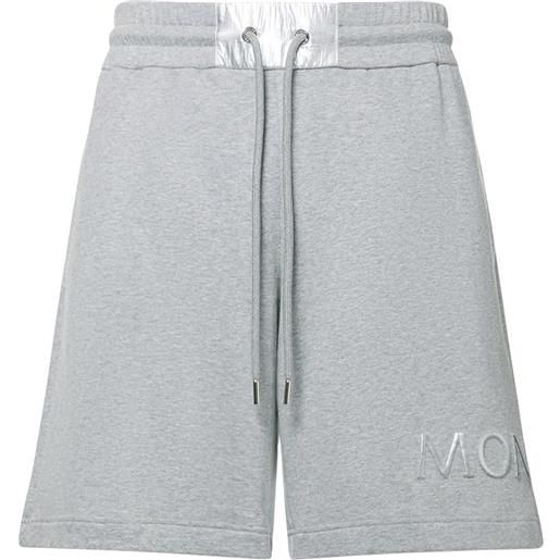 MONCLER shorts leggeri in jersey di cotone