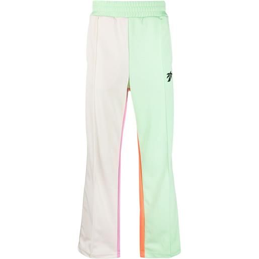 Palm Angels pantaloni sportivi con stampa - verde