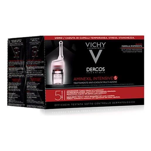 VICHY (L'Oreal Italia SpA) dercos aminexil intensive fiale uomo 42 flaconi monodose 6 ml