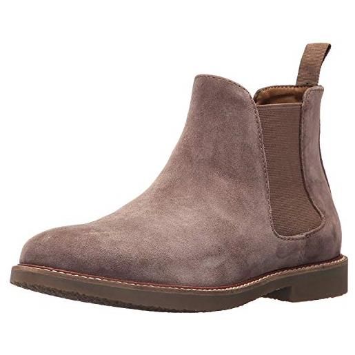 Steve Madden highline, stivali chelsea uomo, grigio bruno/tortora scamosciato, 42 eu