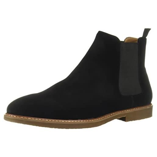 Steve Madden highline, stivali chelsea uomo, effetto pelle scamosciata nera, 41 eu