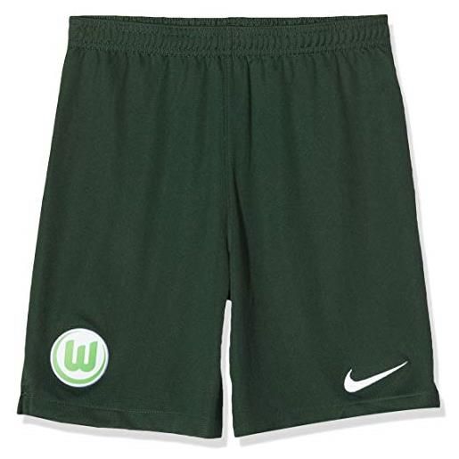 Nike vflw y nk brt stad short ha, pantaloncini sportivi unisex bambini, pro green/(white) (no sponsor), xl