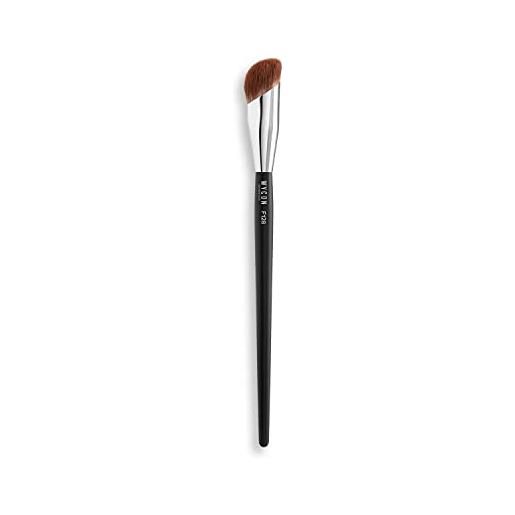 WYCON cosmetics soft concealer brush f128 - pennello viso setole e punta di alta precisione, ideale per correttori liquidi