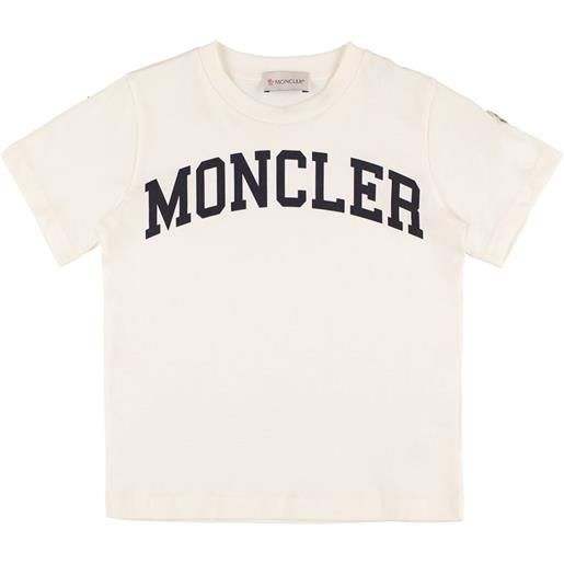 MONCLER t-shirt in jersey di cotone stampato