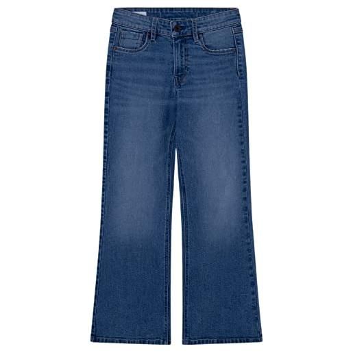 Pepe Jeans willa jr, jeans bambine e ragazze, blu (denim 2), 8 anni