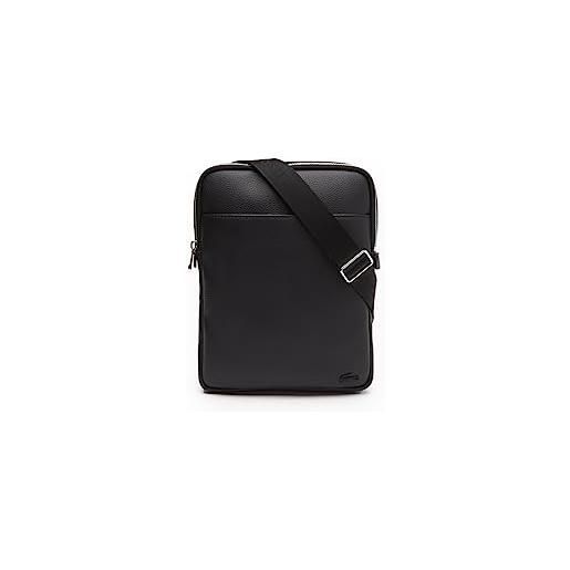 Lacoste gael - borse a spalla uomo, nero (black), taglia unica