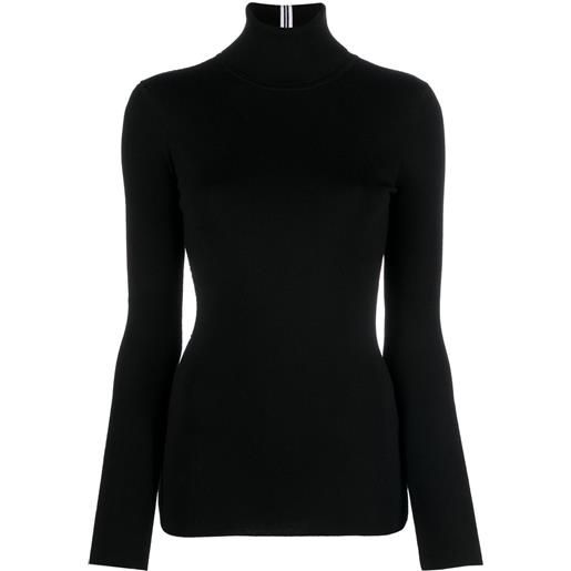 Victoria Beckham maglione a collo alto - nero