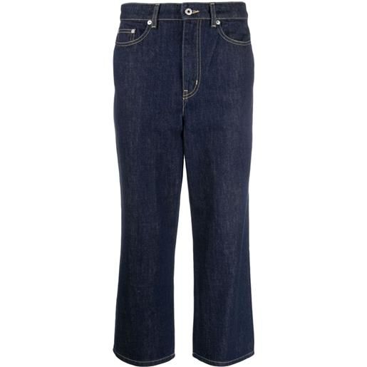 Kenzo jeans sumire crop - blu
