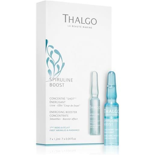 Thalgo spiruline boost energising booster concentrate 7 x 1.2 ml