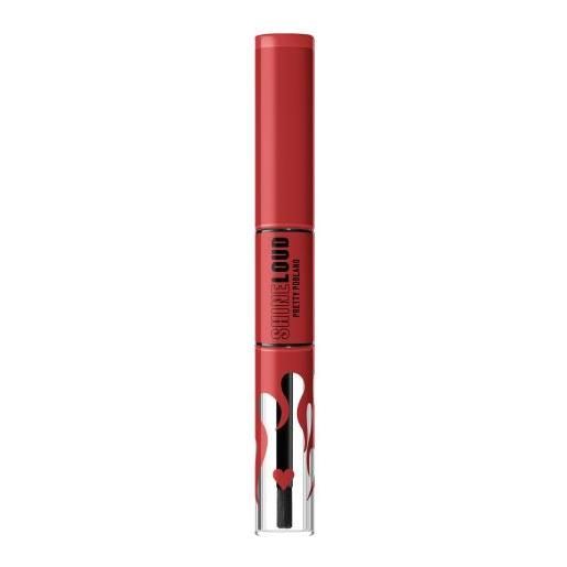 NYX Professional Makeup shine loud rossetto bifasico ad alta brillantezza 3.4 ml tonalità 33 pretty pobland
