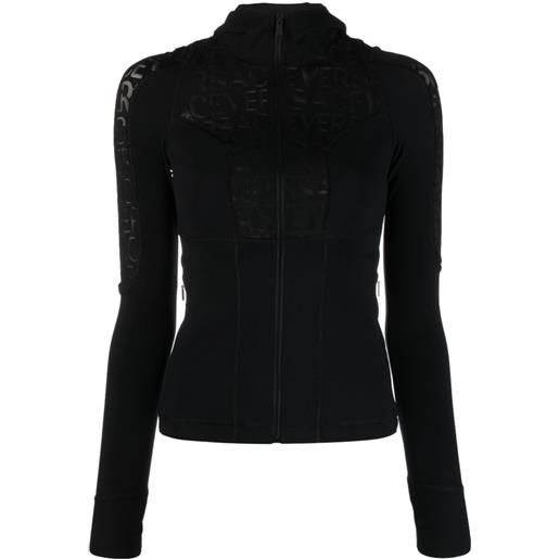 Versace giacca con stampa - nero