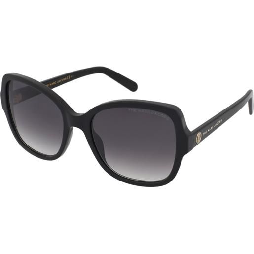 Marc Jacobs marc 555/s 807/9o | occhiali da sole graduati o non graduati | prova online | plastica | farfalla, ovali / ellittici | nero | adrialenti