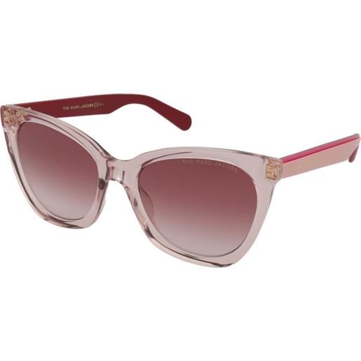 Marc Jacobs marc 500/s fwm/3x | occhiali da sole graduati o non graduati | prova online | plastica | cat eye | rosa, trasparente | adrialenti
