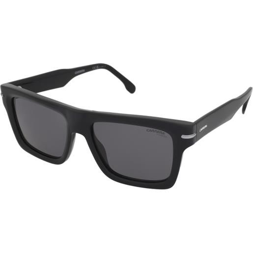 Carrera Carrera 305/s 807/m9 | occhiali da sole graduati o non graduati | prova online | unisex | plastica | rettangolari | nero | adrialenti