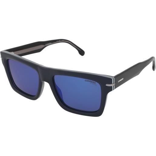 Carrera Carrera 305/s y00/xt | occhiali da sole graduati o non graduati | prova online | unisex | plastica | rettangolari | blu | adrialenti