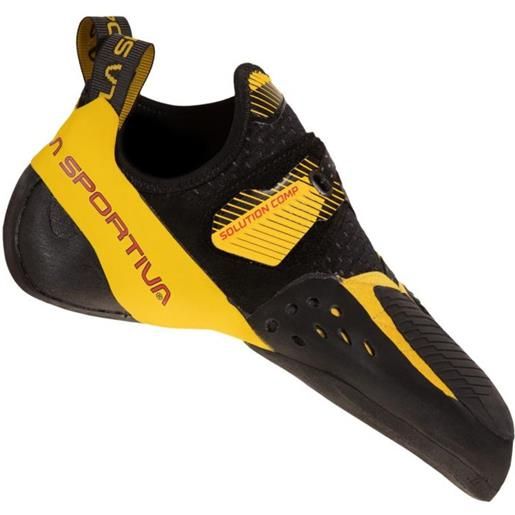 LA SPORTIVA scarpe solution comp black/yellow