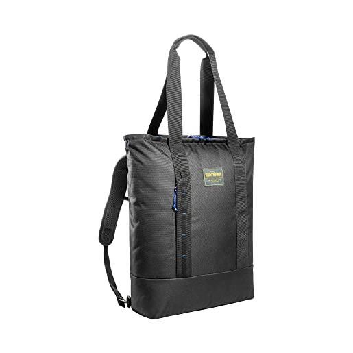 Tatonka borsa unisex city stroller, nero, 20 litri, borsa zaino realizzata con materiali riciclati e volume 20 litri
