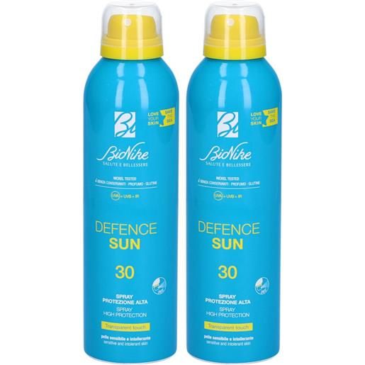 Defence sun spray transparente 30 doublepack 2x200 ml set