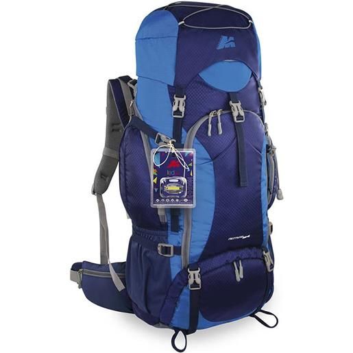 Marsupio nettuno 55+5l backpack blu