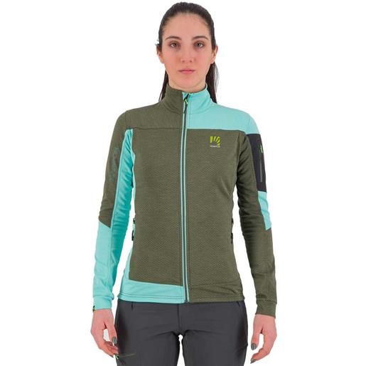 Karpos cherz fleece verde xs donna