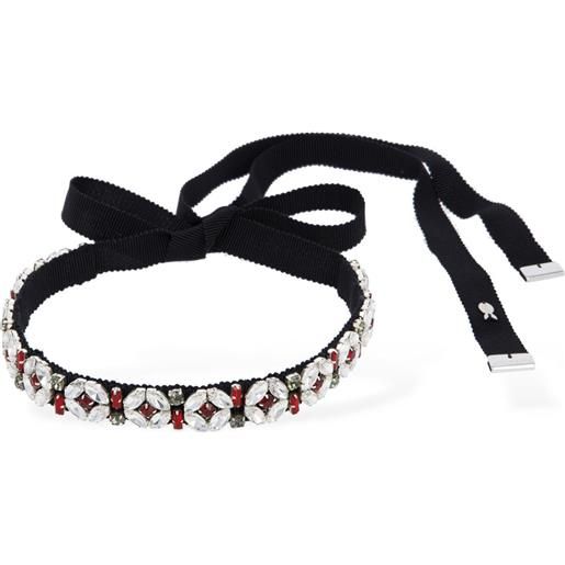 PUCCI choker con cristalli