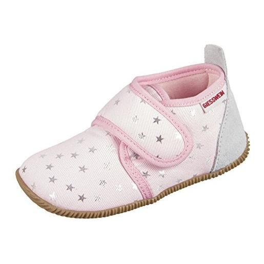 Giesswein salsach, pantofole alte, bambine e ragazze, rosa caramella 366, 21 eu