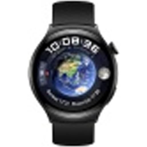 Huawei watch 4 nero 46 mm black fluoroelastomer strap