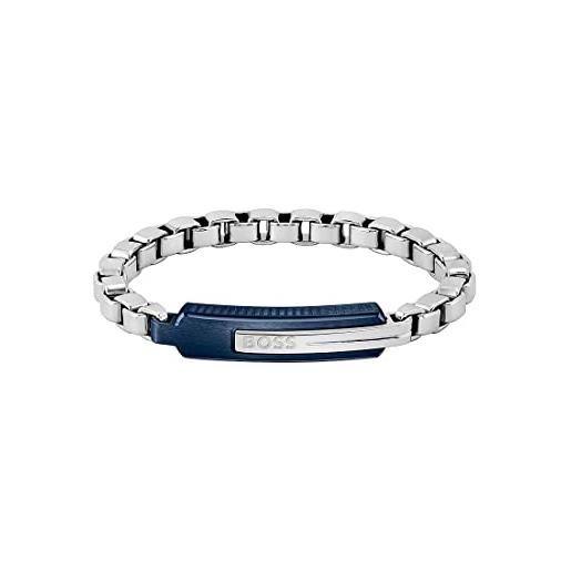 BOSS jewelry braccialetto a catena da uomo collezione orlado disponibile in silver m