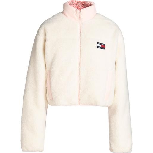 TOMMY JEANS - teddy coat