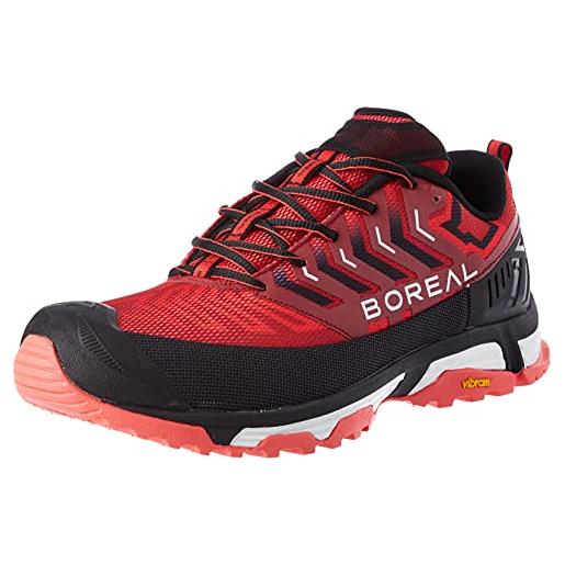 Boreal 31653, scarpe da ginnastica uomo, rosso nero, 46 eu