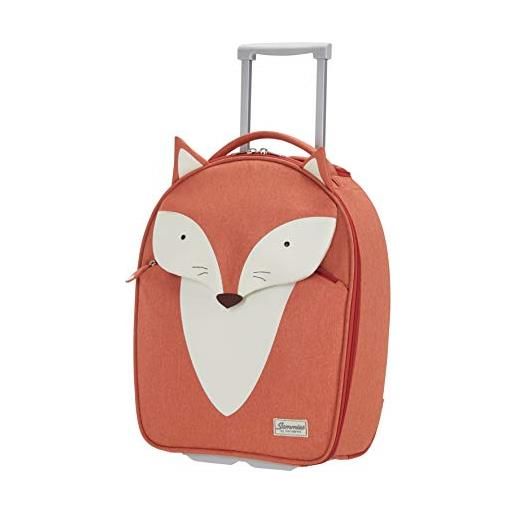 Samsonite happy sammies - upright xs bagagli per bambini, 45 cm, 24 l, arancione (fox william)