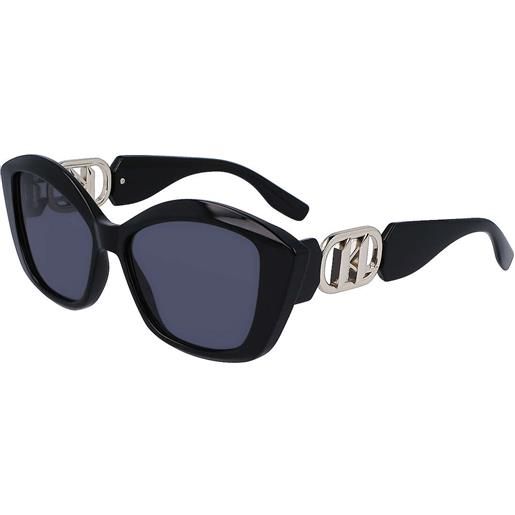 Karl Lagerfeld occhiali da sole Karl Lagerfeld neri forma quadrata kl6102s5615001