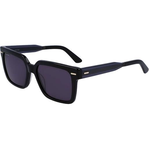 Calvin Klein occhiali da sole Calvin Klein neri forma rettangolare ck22535s5517001