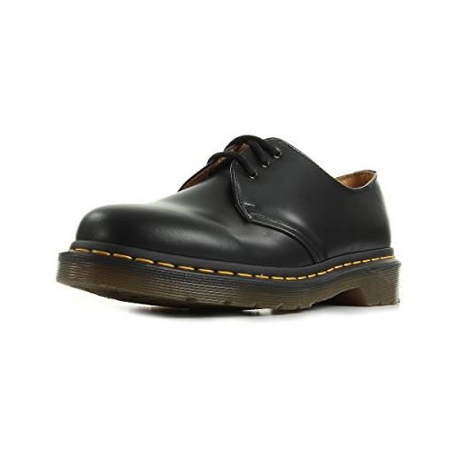 Dr. Martens 1461, scarpe stringate uomo, nero (nero(black smooth) z welt), 42 eu