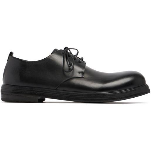 MARSELL scarpe derby zucca zeppa in pelle