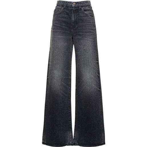 AMIRI jeans larghi in denim / doppio girovita