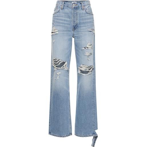 RE/DONE jeans loose fit in denim di cotone